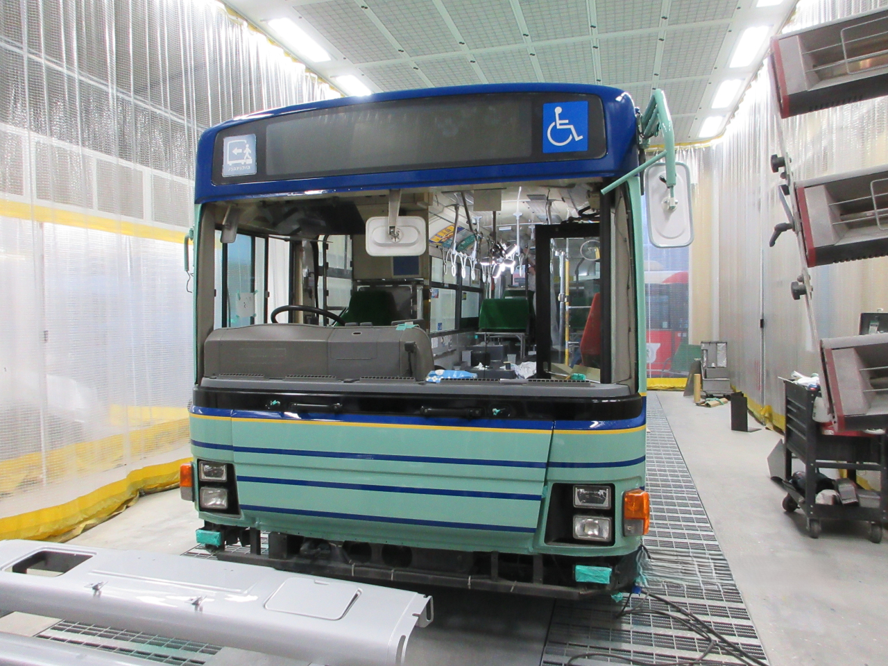 塗装工場完成から1年